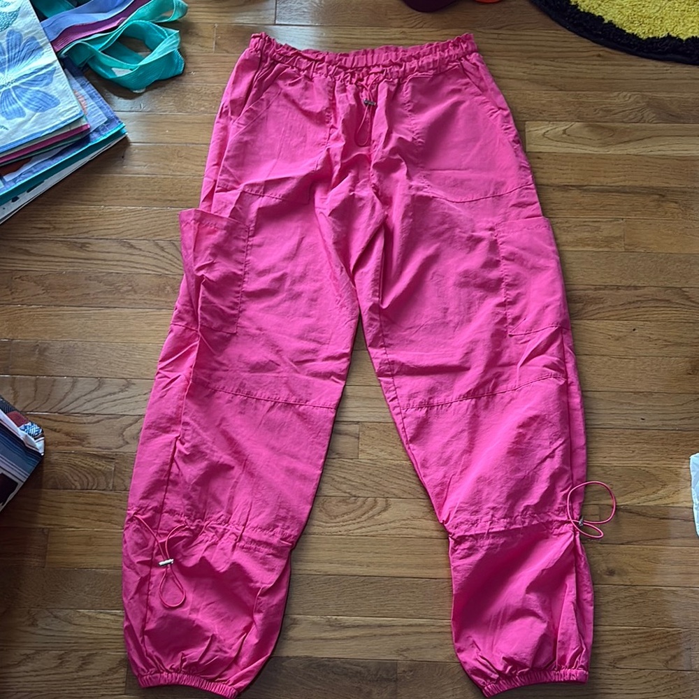 Women’s Pink Drawstring Pants